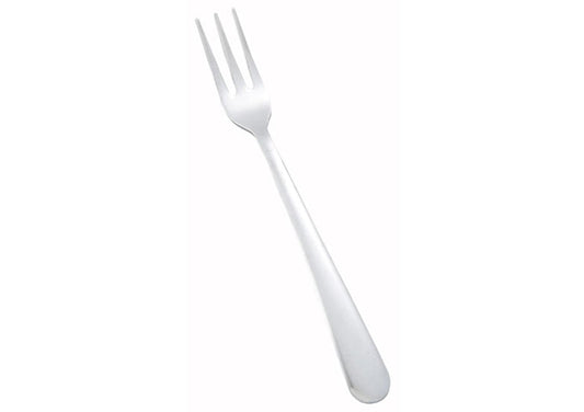 Winco 0002-07 Windsor Oyster - Juego de tenedores (12 piezas, acero inoxidable 18-0)