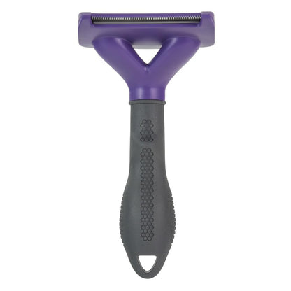 Furminator - Cepillo para Gato - Deslanador para Gato de Pelo Corto - Ideal para Gatos Medianos y Grandes - Retira el Pelo sin Dañar su Piel - Borde que se Adapta a la Morfología del Peludo