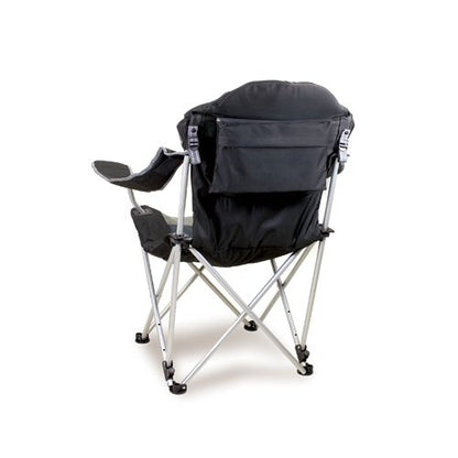 PICNIC TIME - Silla reclinable portátil, Color Negro y Gris