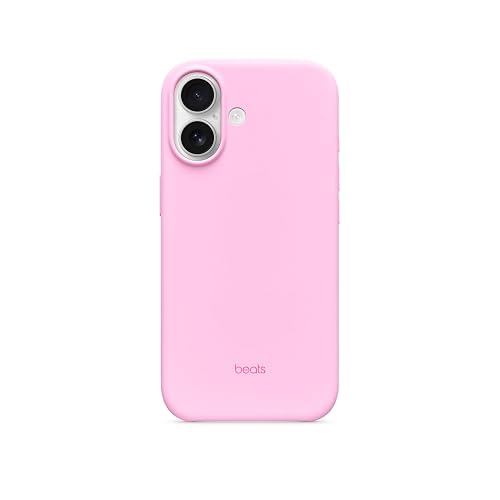 Beats - Funda con MagSafe de Beats para el iPhone 17 con Control de la Cámara, Acabado Mate con Forro de Microfibra - Rosa Mineral
