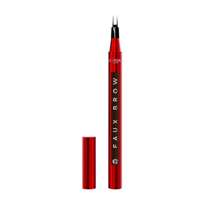 L'Oréal Paris Faux Brow Delineador de Cejas Efecto 3D Café-Brunette - Marrón oscuro