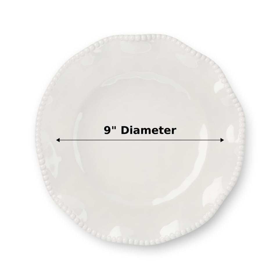 Certified International 27421SET4 Vajilla de crema de perleta, platos,