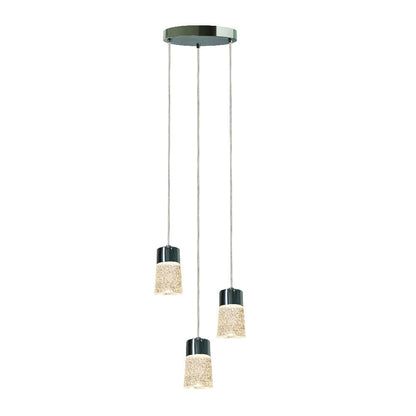 Tecnolite Lámpara LED de Cristal, Pared o Colgante, Luz Cálida - 15.5 Watts - Colgante