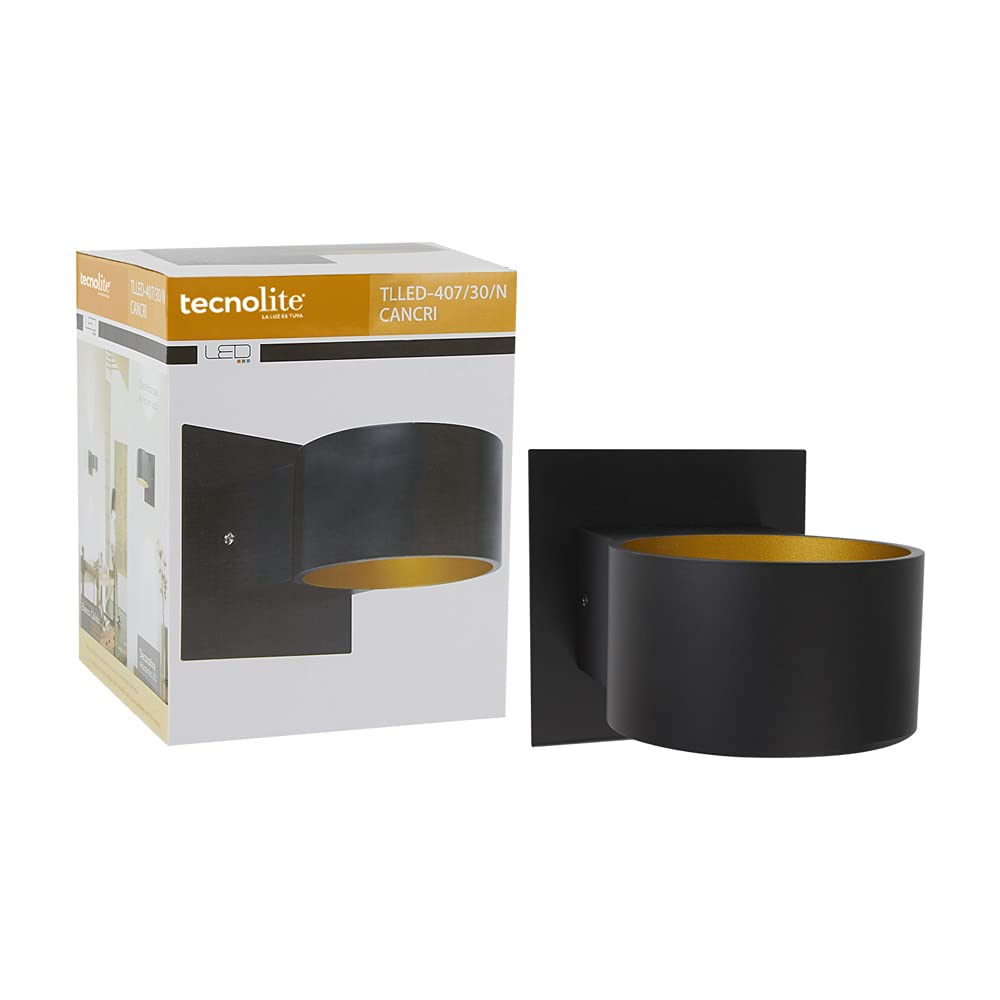Tecnolite Lámpara LED, 5.5 W, Lámpara de Luz Moderna, Luz Cálida 3000 K, 100-240 V, 315 Im,