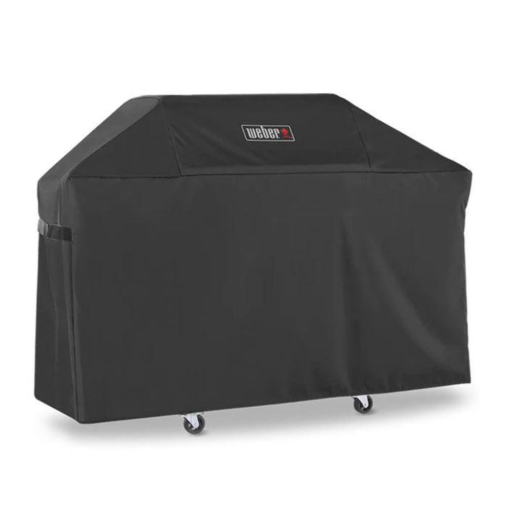Weber Genesis 300 Series Premium - Cubierta para Parrilla Resistente e Impermeable, se Adapta a Parrillas de hasta 62 Pulgadas de Ancho