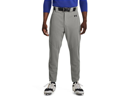 Under Armour Pantalón de Béisbol Utilitario para Hombre - M - (075) Gris Béisbol - Negro