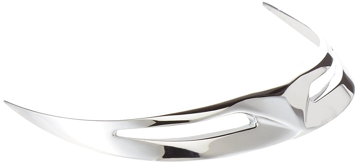 Kuryakyn Accesorio de Acento de Motocicleta 9012: Punta Estrecha para Guardabarros Delantero para Motocicletas Harley-Davidson, Cromo