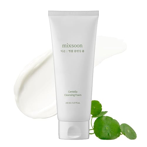 Centella Cleansing Foam – Espuma con CICA y ácido salicílico, 150 ml | Limpiador facial hidratante con Centella de Jeju, elimina maquillaje e impurezas sin resecar la piel sensible