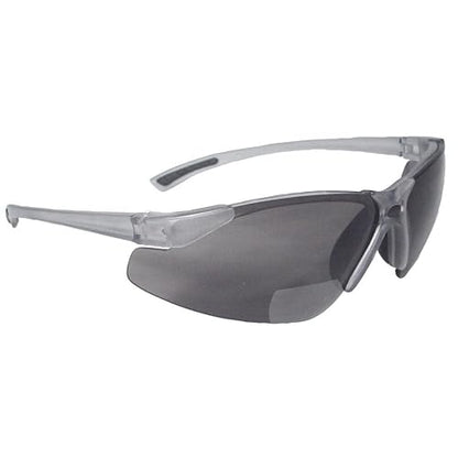 Radians C2-225 Lentes de seguridad de lectura bifocal con lente ahumada 2.5