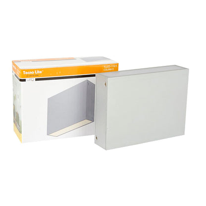 Tecnolite - Lámpara de Pared Arbotante LED 8 W, Luz Cálida Brillante, Interiores, No atenuable, LED integrado