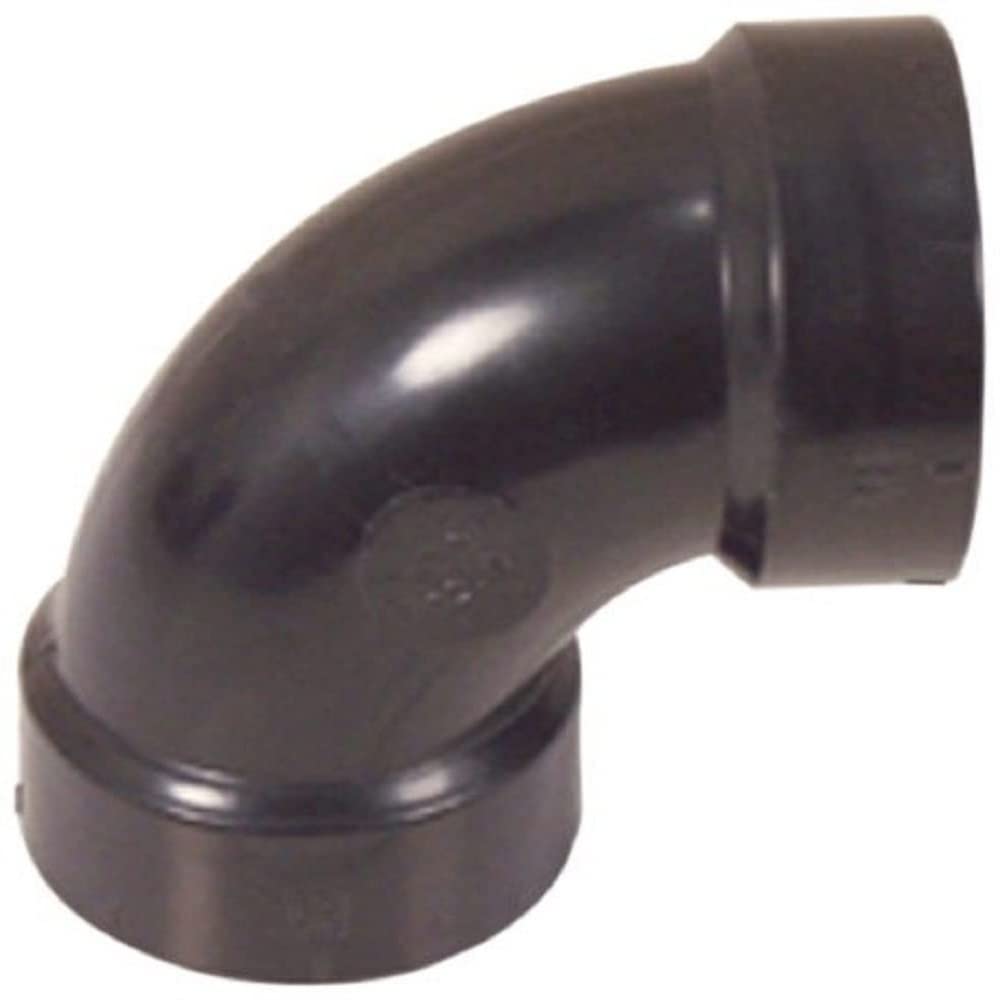 LaSalle Bristol Codo ABS 90 Grados 632251, 1-1/2 in, Negro