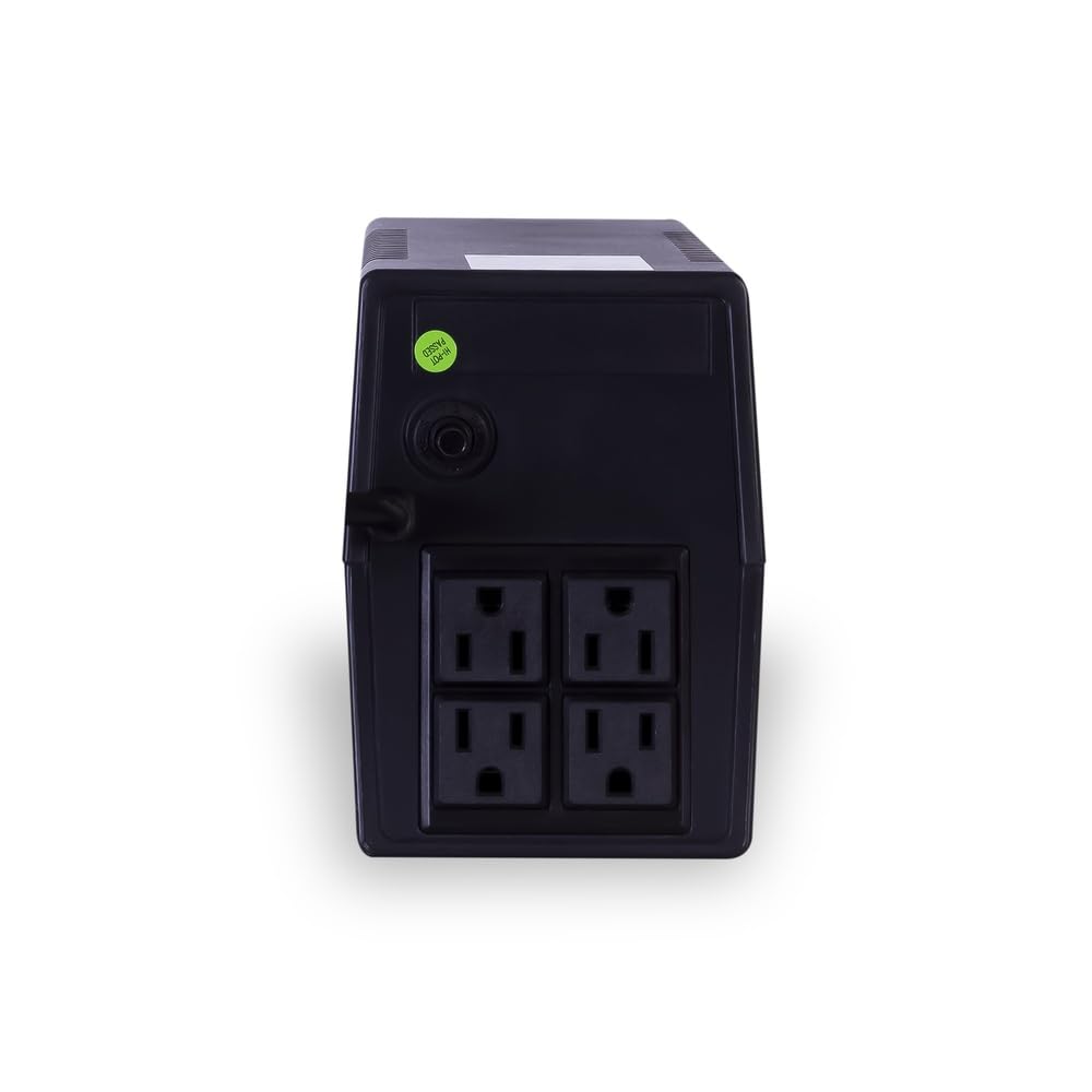 Smartbitt No Break Interactivo de 610 VA / 305 W con 4 Contactos, Negro, SBNB610M