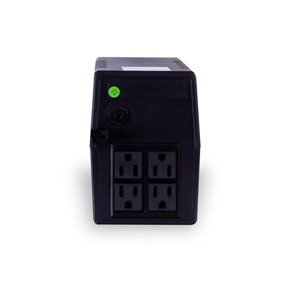 Smartbitt No Break Interactivo de 610 VA / 305 W con 4 Contactos, Negro, SBNB610M