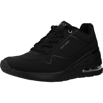 Skechers Million Air Tenis con Plataforma para Mujer - 22.5 cm - Negro