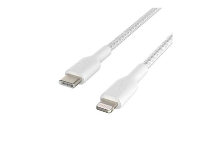 Belkin BoostCharge Cable USB-C a Lightning Trenzado 2 m MFi