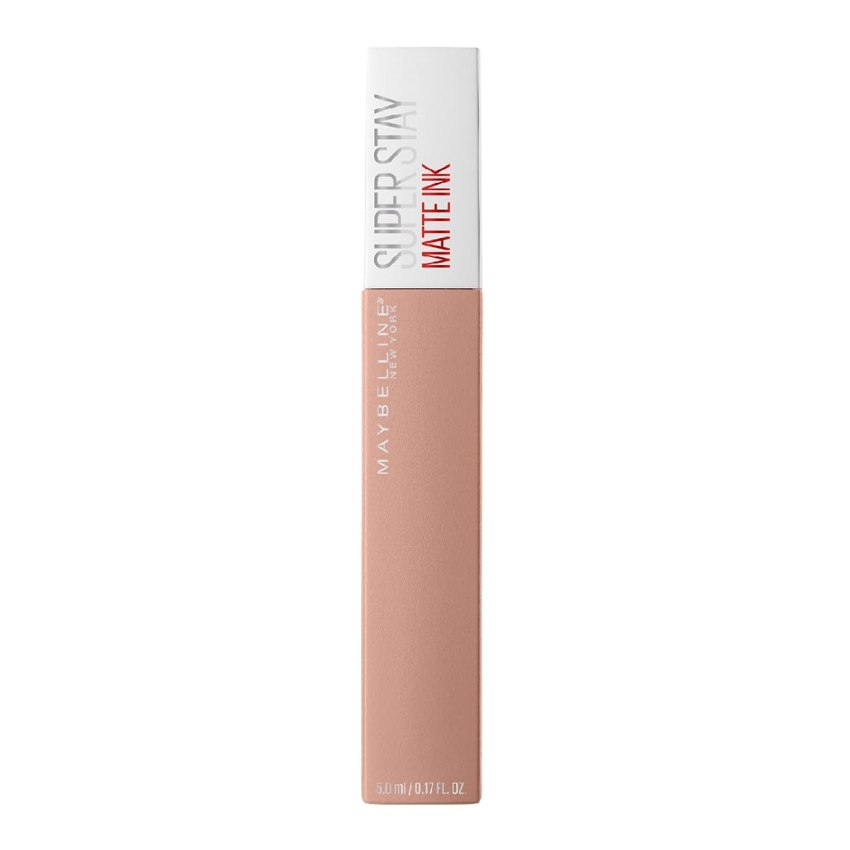 Maybelline SuperStay Matte Ink Labial Líquido, Larga Duración 16 Horas, Alta Pigmentación Sin Transferencia, Aplicador de Precisión en Flecha, Tono 55 Driver, 5 ml
