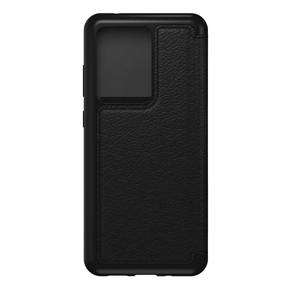 OtterBox Strada Series Funda para Galaxy S20 Ultra/Galaxy S20 Ultra 5G - Negro/Pewter