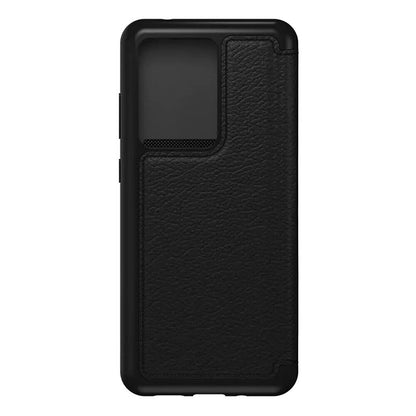 OtterBox Strada Series Funda para Galaxy S20 Ultra/Galaxy S20 Ultra 5G - Negro/Pewter