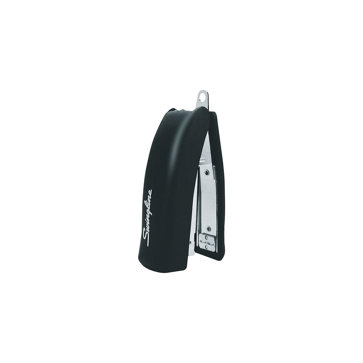 Swingline Grapadora de agarre suave, capacidad de 20 hojas, compacta, grapadora de mano, negra (09901)