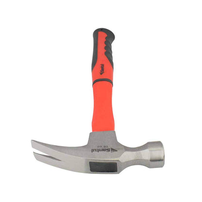 Santul 7046 Martillo, 16 Oz, Uña Curva, Mango de Fibra de Vidrio
