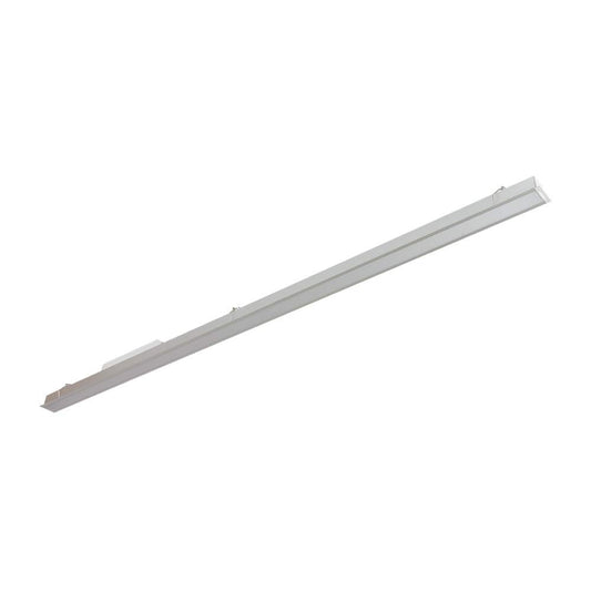 Tecnolite - Lámpara Lineal LED Empotrable 1.19 m. de Longitud 20 W, Luz Blanca Neutra, No atenuable, LED integrado