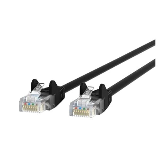 Belkin Cat5e Ethernet Patch Cable Snagless, Rj45, M/M (A3L791BT15MBLKS)