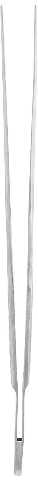 Mercer Culinary 18-8 Pinzas de precisión de acero inoxidable, punta fina curvada, 6-1/8 pulgadas, Offset, Stainless, 16.51 cm, 1