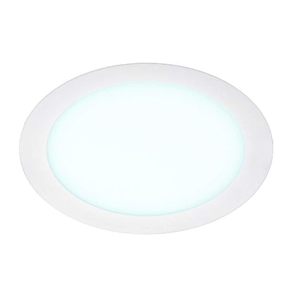 Tecnolite - Lámpara Empotrable de Techo, Downlight LED 24 W, Luz de Día 6500K, No atenuable, Diseño ultradelgado, Interiores