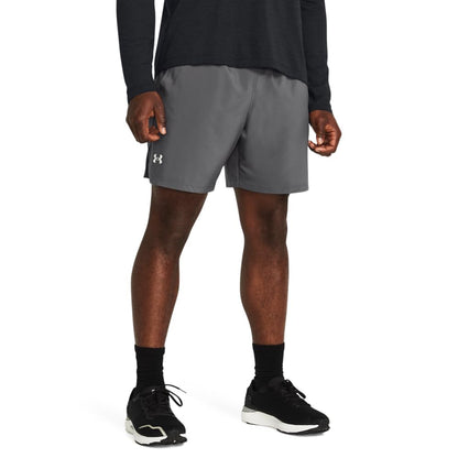 Under Armour UA Launch Shorts para Correr Hombre - XS - (025) Castlerock - Castlerock - Reflectivo