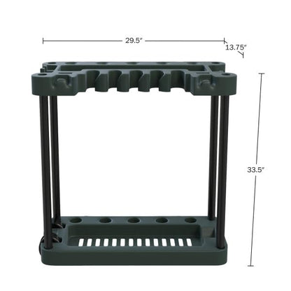 Stalwart 75-ST6010 Rolling Garden Fits 40 Tools Storage Rack Tower