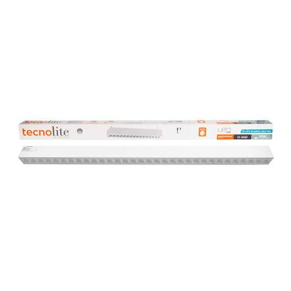 Tecnolite Lámpara Colgante LED, Luz de Techo Minimalista, 40 W, Luz Blanca 4 000 k, Atenuable, 127 V, 4500 lm,