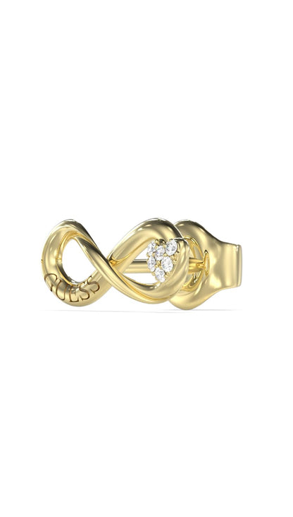 GUESS Aretes para Mujer LOVE BITES color Dorado