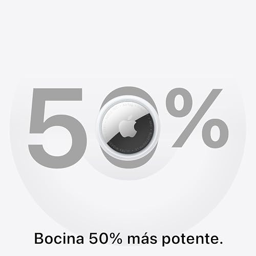 Airtag de Apple (2.? Generaci?n) 1 Pieza: Rastreador para Llavero | Cartera y M?s, Localizador con Sonido, F?cil Configuraci?n en el Iphone o el Ipad, Rango de Rastreo Preciso hasta 1.5 Veces