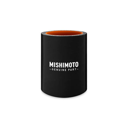 Mishimoto Acoplador Recto de Silicona MMCP-4SBK, 10 cm, Negro