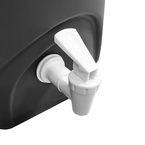 Estra Termo Térmico 8 Litros con Grifo Dispensador Antigoteo | Jarra para Agua, Café, Té y Jugos, Apto para Bebidas Frías y Calientes | Eventos, Oficina, Obra y Camping | Libre de BPA, Gris