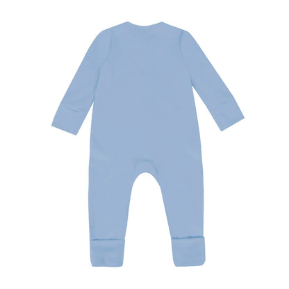 9months Baby Mameluco para Bebé Niña y Niño con Imanes Cierre Magnético Pañalero Manga Larga Algodón Suave Sin Pies Doblez Reversible Pijama Cómoda Mamelucos 4300-A