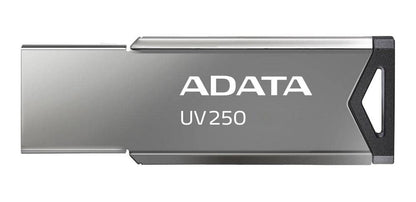 ADATA 32 GB Memoria Flash USB 2.0 Color Plata con Negro (Modelo UV250)