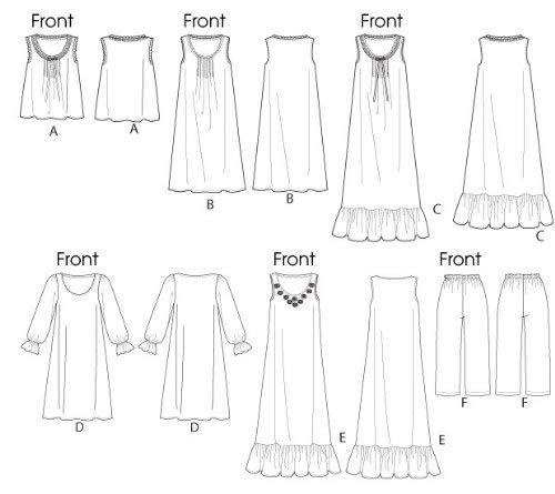 BUTTERICK PATTERNS B5792ZZ0 - Patrones de Costura para Camisas y Pantalones, Talla ZZ (LRG-XLG-XXL)