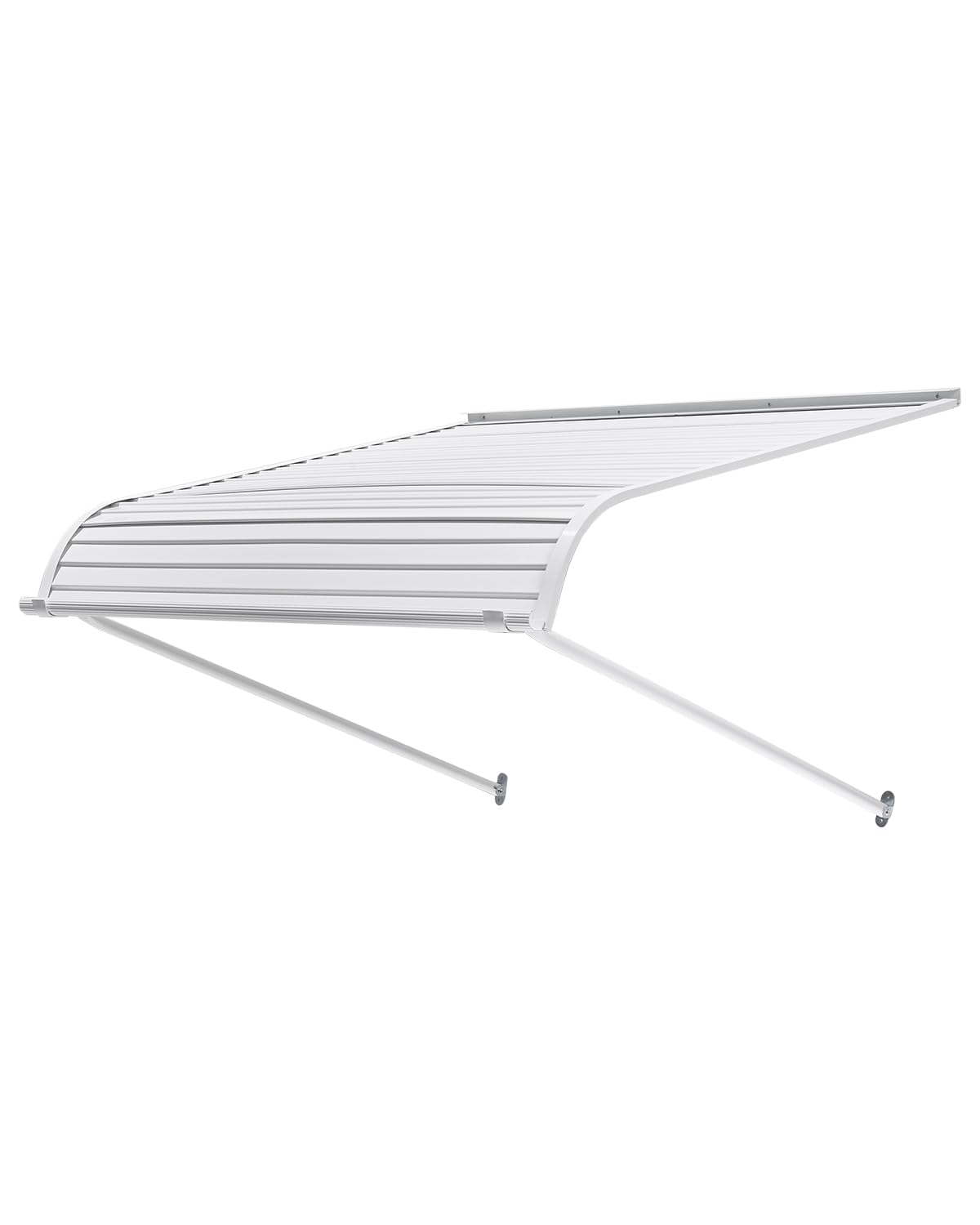 VEVOR Toldo para Exterior, Área de Protección Solar de 1016 x 1066 mm Toldo de Aleación de Aluminio Resistente a la Oxidación con Voladizo Compatible para Puerta de 0,8 m de Ancho de Exterior
