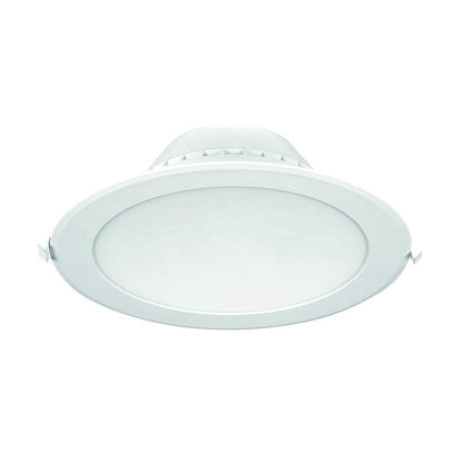 Construlita Lámpara LED Empotrar en Techo Luz Blanca Cálida, color Blanco RE1058BBCB