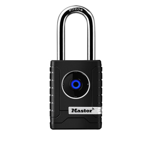 Master Lock - Candado inteligente Bluetooth para exteriores con teclado, cerraduras inteligentes para herramientas, puertas, cobertizos, 2-7/32 pulgadas de ancho, 4401LHEC