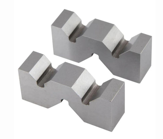 HHIP 3406-1032 - Juego de bloques en V de acero de 50 x 20 x 14 mm
