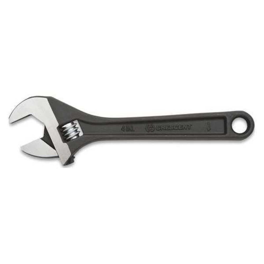Crescent - Llave de óxido negro ajustable de 4 pulgadas, cardada - AT24VS - 4 pulgadas