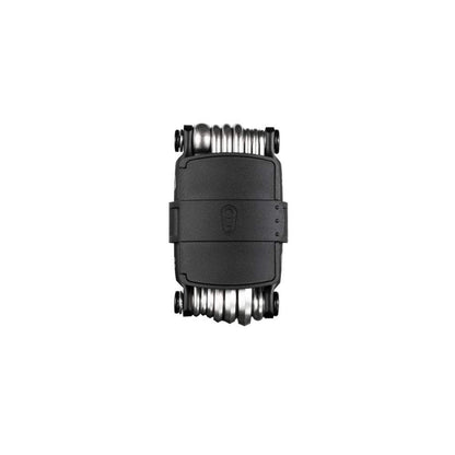 Crankbrothers Multi Tool M 20 - MTB Multiherramienta Níquel - 20 herramientas de bicicleta (herramienta 20 en 1), ergonómicas y ligeras
