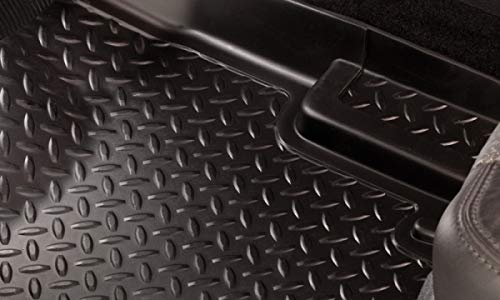 Serie de Estilo clásico Husky Liners | 1997-2003 Ford F-150 SuperCab/Cabina estándar, 2004 Ford F-150 Heritage SuperCab/Cabina estándar | Renovaciones de Piso Delantero, Negro | 33301