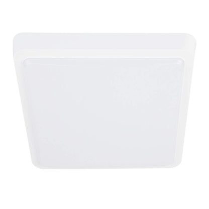 Tecnolite - Lámpara LED de Techo, Color Blanco, Luminario Cuadrado para Sobreponer, Luz Cálida Suave, 20 W