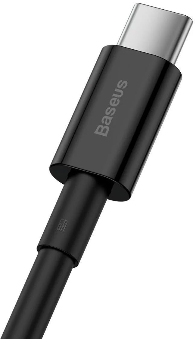 Baseus Superior Series - Cable de datos de carga rápida USB a tipo C 66 W, 1 m, color negro