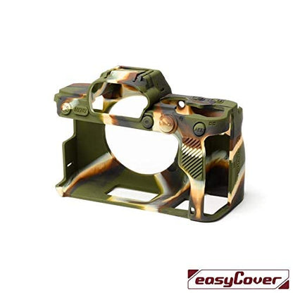 EasyCover - Funda de Silicona para cámara - Protección para su cámara Sony A9 II/ A7R - Camuflaje