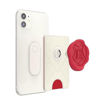 PopSockets - portafolios para teléfono con agarre expandible para teléfono, soporte para tarjetas de teléfono, Harry Potter PopWallet