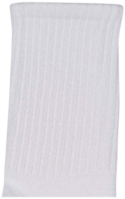 Jefferies Socks Calcetines de algodón sin costuras, medio cojín, paquete de 6 pares Calcetines de algodón sin costuras, medio cojín, paquete de 6 pares Niñas